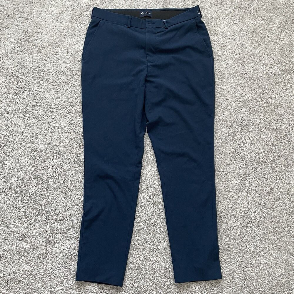 Robert Graham Dress Pants Navy Blue Men's 32x28 1520248 Casual Trouser